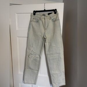 Women’s High-Rise Distressed Dad Jean NWT